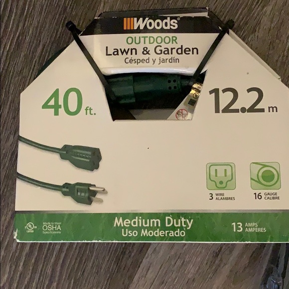 NIB set of 2 Extension cords - Picture 2 of 5